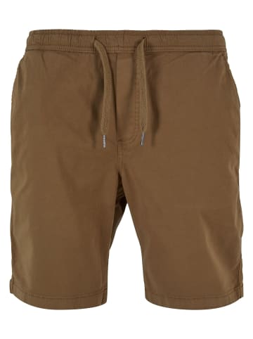 Urban Classics Sweat Shorts in darksand