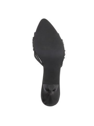 Ital-Design High-Heel Sandalette in Schwarz