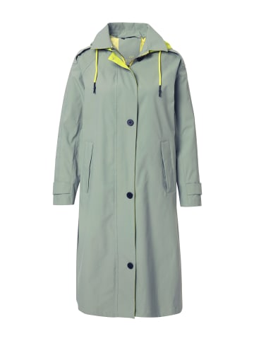 LAURASØN Mantel in mattes oliv