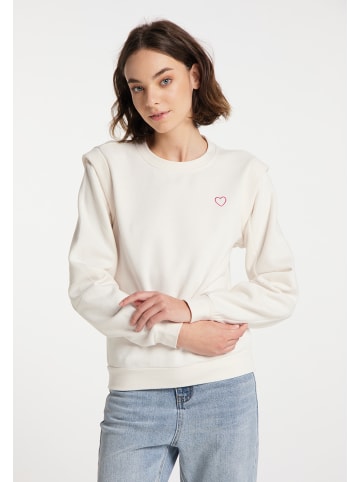 myMo Damen Sweater in Creme