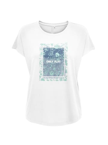 Only Play T-Shirt 'Aub-Mie Life' in weiß