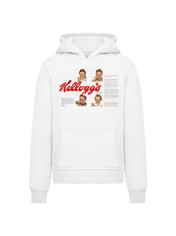 F4NT4STIC Hoodie Kellogg's Corn Flakes Cereal Box Children Retro in weiß