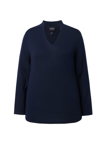 Ulla Popken Pullover in dunkles marine