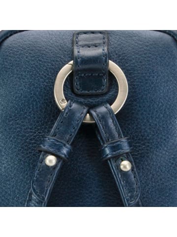 Jekyll & Hide Paris Handytasche Leder 11 cm in metallic indigo