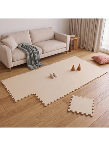 LittleTom Baby Spielmatte Lotta 18-tlg. in beige