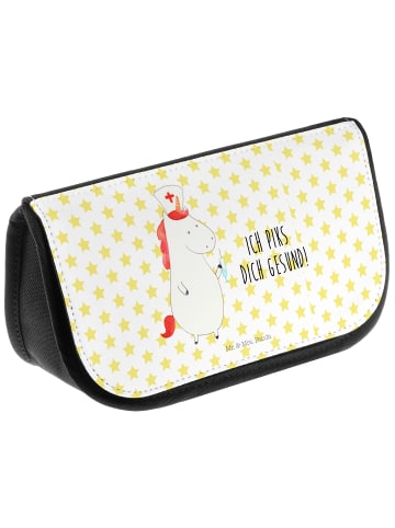 Mr. & Mrs. Panda NeZeichenssaire Einhorn Krankenschwester mit Spruch in Weiß