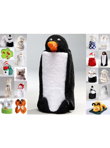 JACK Frottier Geschenk Set Handarbeit Origami Pinguin