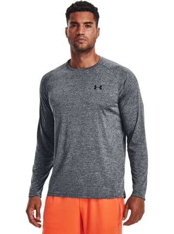 Under Armour Longsleeve "UA Tech Langarm-Shirt" in Grau
