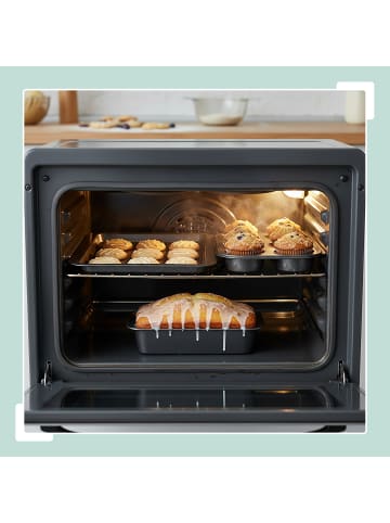 relaxdays 3-tlg. Backformen Set in Dunkelgrau