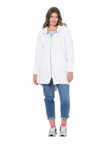 LAURASØN Sweatjacke in offwhite