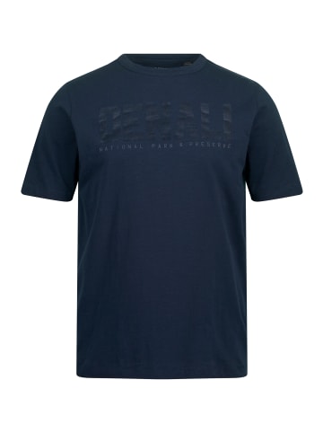 JP1880 Kurzarm T-Shirt in navy blau