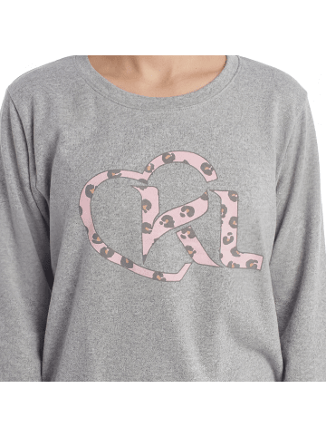 Kisses and Love Schlafanzug in Gray