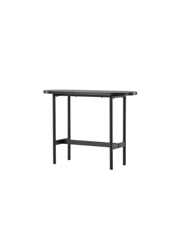 ebuy24 Konsolentisch Skate Schwarz 40 x 110 cm