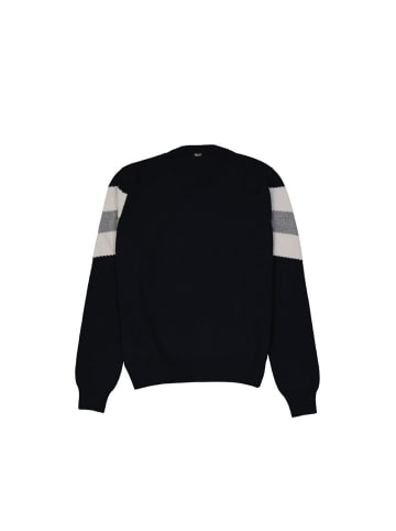Herno Blau Wolle Sweatshirt