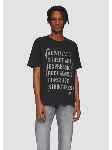QS T-Shirt in 99D0_schwarz
