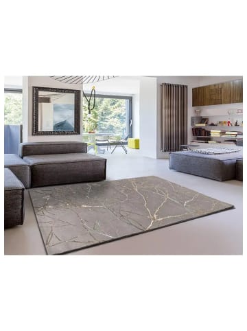 Atticgo Kurzflor-Teppich CREATION in grau