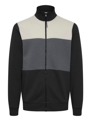 BLEND Sweatjacke BHBlock 20715513  Sweatjacke mit hochschließendem Kragen in nachtschwarz
