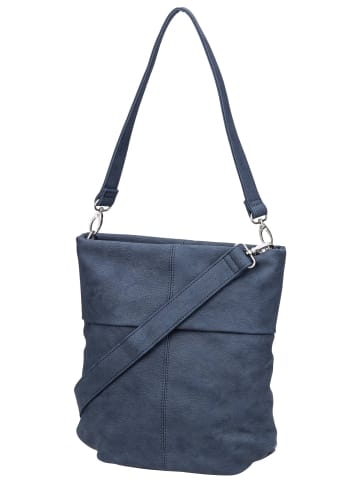 Zwei Handtasche Mademoiselle M90 in Nubuk/Blue