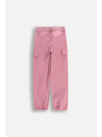 Coccodrillo Jeanshose mit langem Bein in gedämpftes Rosa