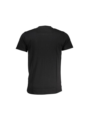 cavalli CLASS Schwarzes Baumwoll-T-Shirt