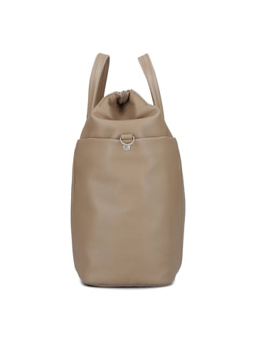 Zwei Pia Shopper Tasche 42 cm Laptopfach in hazel