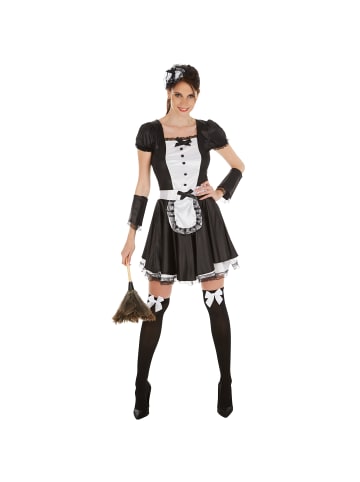 tectake Verführerisches Kleid, schwarz/weiß