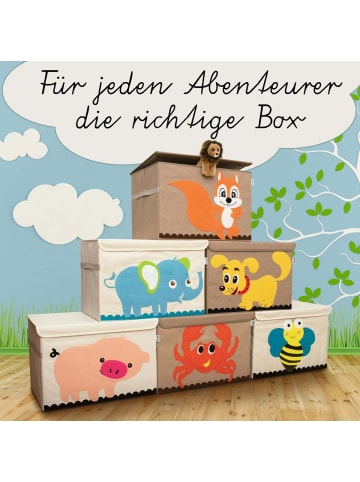 Lifeney Aufbewahrungsbox Schwein, 51 x 36 x 36 cm