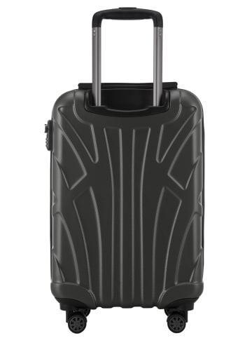 suitline Handgepäck Koffer 55x35x20 cm Flugzeug-Trolley Koffer 34 L Bordgepäck in Graphit