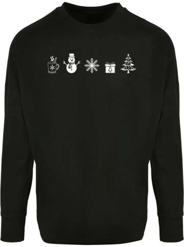 Merchcode Longsleeve in Schwarz