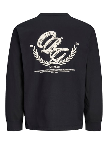 Jack & Jones Langarm-T-Shirt in Black