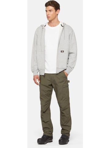 Dickies Hoodie "Midweight Full Zip Fleece Hoodie Regular" in Grau