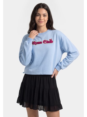 myMo Women Sweatshirt in LIGHT BLUE