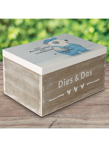 Mr. & Mrs. Panda Aufbewahrungsbox Kfz-Mechatroniker Leidenschaft... in Weiß