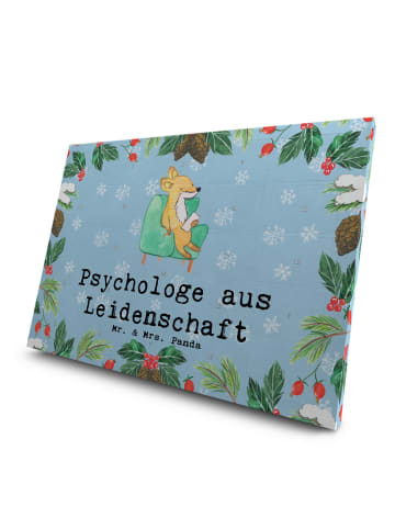 Mr. & Mrs. Panda Tee Adventskalender Psychologe Leidenschaft mit... in Eisblau