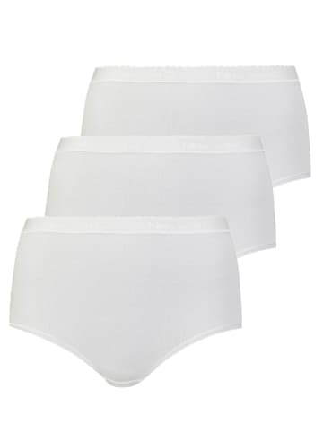 Nina von C. 3er Pack Taillenslip in weiss