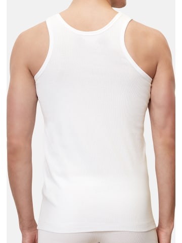 Marc O´Polo Bodywear Unterhemd / Tanktop Iconic Rib Organic Cotton in Weiß