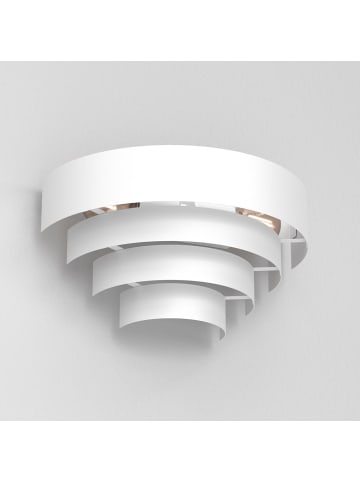 Licht-Erlebnisse Wandlampe (B)40 x (H)20 cm in Weiß