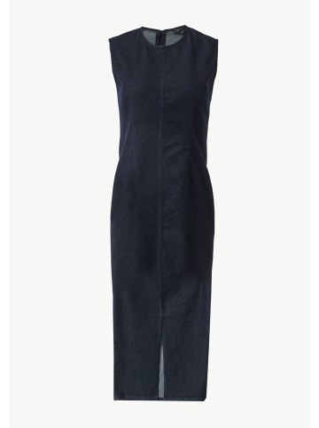 comma Kleid lang in Blau