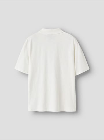 name it Poloshirt in White Alyssum