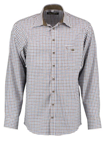 Tom Collins Hemd Gomfevu in mittelbraun