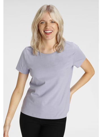 Eastwind T-Shirt in hellgrün, lavendel, weiß