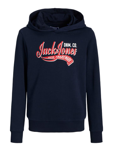 JACK & JONES Junior Kapuzen-Sweatshirt in navy blazer