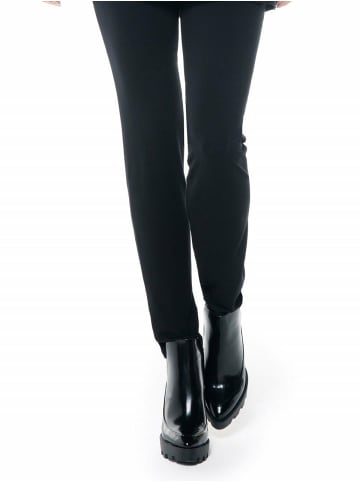 Streich Leggins für Damen in Schwarz