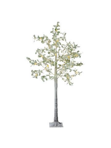 Beliani LED Deko MELAKKO in Grün/Weiß - (W) 86 x (H) 150 x (L) 86 cm