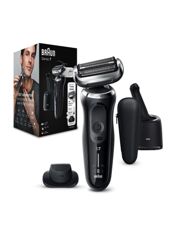 Braun Herrenrasierer Series 7 in Schwarz