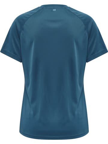 Hummel Hummel T-Shirt Hmlcore Multisport Damen Schnelltrocknend in BLUE CORAL