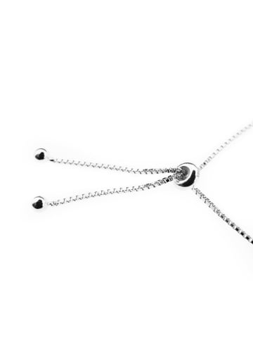 COFI 1453 Armband Unendlichkeitszeichen Silber 925 Einstellbar Kettenarmbänder in Silber