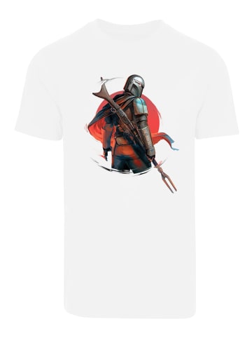 F4NT4STIC T-Shirt Star Wars The Mandalorian Blaster Rifles in weiß