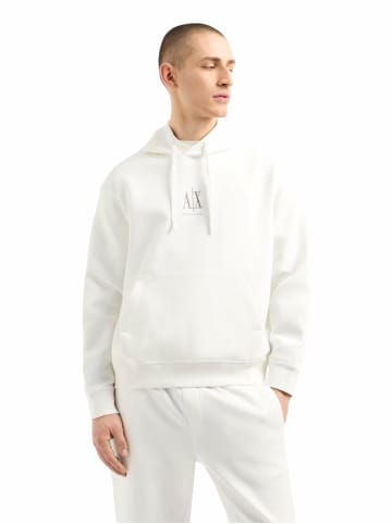 Armani Exchange Kapuzenpullover für Damen in weiß