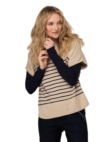 LAURASØN Pullover in dunkles kitt